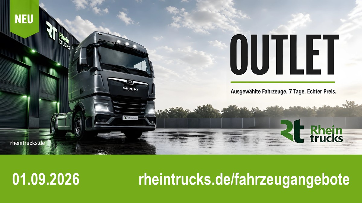 Rhein Trucks opens its truck outlet: selected vehicles, fixed price, 7 days - 1
