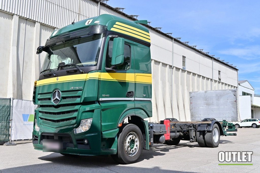 Mercedes-Benz Actros 1845 Neuer Motor! Retarder LBW 70%-Reifen - 1